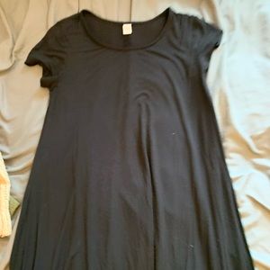 Black tshirt dress